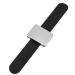 HUSHUI Magnetic Wrist Band for Hairdressers Hair Grip Holder Hairpin Collector Hair Clip Storage Accessory (Black)