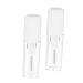Didiseaon 2pcs Eyelash Raincoat Essence Mascara Essence Brown Mascara Clear Rain Coat Gels Transparent Plastic