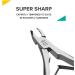 Rui Smiths Professional Stainless Steel Cuticle Nippers 4mm Jaw Japanese Handle - Double Spring, Mirror Finish | Quarter Jaw Design - Buy Online on GoSupps.com