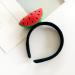 Shes Shining Red Watermelon Headband for Women - Fun Fruit Hair Accessory & Black Headdress - Buy Online on GoSupps.com