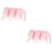 Housoutil 6 Rolls Double Eyelid Sticker Makeup Eyelid Tape Eyelid Stickers Makeup Beauty Stickers Invisible 5x5x2.5cmx2pcs Pinkx2pcs
