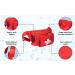 Primacare KB-8004 First Aid Fanny Pack | Empty Emergency Equipment Set | 3-Pocket Lifeguard Waist Travel Bag | Red | 8x2x6 - Buy Online on GoSupps.com