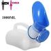 Portable Unisex Car Urinal with Lid and Funnel for Men and Women - Spill Proof Pee Bottle for Home, Travel, Camping - Ideal for Hospital Use - Buy Online on GoSupps.com