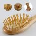 PandaEar Baby Hair Brush and Comb Set | Natural Wooden Hairbrush with Soft Goat Bristles for Newborn, Infant, Toddler, Kids - Buy Online on GoSupps.com
