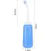 Sustainable Travel Bidet & Stoll Cleaner | Handwiper & Personal Sprayer with 2 Nozzles - Ideal for Home Toilets & Outdoor Hiking - Blue - Buy Online on GoSupps.com