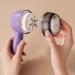 Electric Fabric Shaver & Lint Remover - Rechargeable Sweater Defuzzer - 19.5cm Stainless Steel | International Shipping Available - Buy Online on GoSupps.com