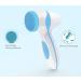 Magentak Electric Facial Cleansing Brush - Rechargeable Spa Massager with 2 Silicone Heads for Deep Cleansing, Exfoliating, and Massaging - Pink - Buy Online on GoSupps.com