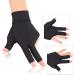 EJOYOUS Billiard Gloves - 2 Piece Unisex Stretchy 3 Finger Snooker Queue Gloves for Ultimate Control - Buy Online on GoSupps.com
