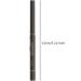 Milageto Gel Eyeliner Eyeliner Pencil Eye Liner Portable Beauty Makeup Tool Waterproof Easy to Apply Eyeliner Pen for Girls Dark Brown - Buy Online on GoSupps.com
