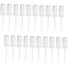 HAPINARY 20pcs Perfume Sprayer Head Hair Cutting Guide Tool Replacement Bottle Pumps Cosmetic Dispenser Pump Portable Spray Bottle Accessories White Lotion Bottle Fine Mist Travel 15x2.3cm White - Buy Online on GoSupps.com