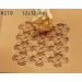 Leather Stamp Tool Set - Craft Saddle Brass Punches for Stamping, Carving, and Working (219) - Buy Online on GoSupps.com