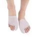 Healifty 1 Pair Toe Spacer for Bunion Toe separators for bunions White Gel