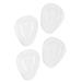 FOMIYES 2 Pairs Pad Forefoot Pads Cushion Pads Adhesive Foot Insert Foot Pads Foot Cushion Pads Half Insole Pads Shoe Pad for Heels Thicken As Shown Medium
