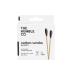 The Humble Co. natural cotton swab |Black |Plastic -free biodegradable environmentally friendly vegan |Perfect for ears make-up pet care and cleaning (1 x 100) 1 x 100 black