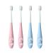 ZKHSEOU 4 Pack Baby Toothbrush Soft Toothbrush Children's Toothbrush 1-12 Years Kids Toothbrush