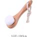 1PC Facial Cleansing Brush Manual Face Brush Bamboo Charcoal Bristles Wooden Handle for Washing Face Deep Pore Exfoliation Wash Makeup Massaging Brush - Buy Online on GoSupps.com