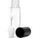 6 Pack 10ml Empty Clear Glass Roll-On Bottles with Glass Balls - Ideal for Perfumes Essential Oils & Lip Gloss Storage - Buy Online on GoSupps.com