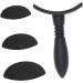 Healeved 2 Sets Eye Shadow Stamp Makeup Tool Useul Eyeshadow Stamp Lazy Eye Shadow Seal Black - Buy Online on GoSupps.com
