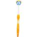 Pack of 10 Ergonomic Silicone Tongue Scrapers for Plaque Removal & Fresh Breath - Orange - Buy Online on GoSupps.com