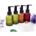MZUU 1PCS 60ML/2OZ Empty Refillable Amber Frosted Glass Bottles with Pump Vial Cosmetic Cream Lotion Dispenser Jars Storage Container for Essential Oil Emulsion Essence Portable Travel Bottle - Buy Online on GoSupps.com