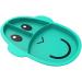 Matchstick Monkey Baby Weaning Section Plate - Green | 3 Split Sections, Antimicrobial, Anti-Slip, BPA-Free | 12+ Months - Buy Online on GoSupps.com