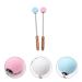 Healeved 2 piece Massagestab Multi-purpose massage device Massage roller Massage tool wooden acupuncture massage device Yoga manual full body multifunction shoulder and school