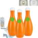 Bowling Blue Bubble Toilet Bowl Cleaner Automatic Toilet Bowl Cleaner in Bottle - Long-Lasting Fragrance Multi Functional Cleaning Agent for Toilet Tank Toilet Cistern Fresheners (Color : 3pcs)