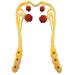 Panysilioer Household Handbook Kneading Massage Device Four Magnet Field therapy Magnet field therapy massage ball neck and neck relaxation