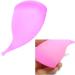2pcs Purple Silicone Cups - Soft Rubber Female Cups for Eco-Friendly Drinking | Shop Internationally - Buy Online on GoSupps.com