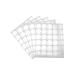 Lurrose 300pcs Gasket Eyelashes with Glue Lash Stickers Eyelash Glue Holder Pallet Glue Gaskets for Eyelash Eyelash Extension Glue Pallet Tray Rubber Pad Extension Glue Gaskes Tin Foil