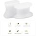 Gel Toe Separators - Correct Overlapping Toes - Hallux Valgus Foot Care Tools - Buy Online on GoSupps.com