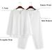 COOFANDY Men's Cotton Linen 2-Piece Set: Henley Shirt & Beach Pants | Summer Yoga Outfits - Buy Online on GoSupps.com