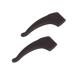 NOLITOY Pair Silicone Eyeglass Hook Silicon Ear Hook Eyeglass Temple Tips Glasses Ear Hooks Eyewear Ear Hook Eyeglass Anti Slip Temple Tips Glasses for Spectacle Legs Anti-Skid Frame