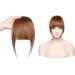 SEGO Pony Hairpiece Fringe Clip-On - 100% Remy Human Hair Extension Light Brown #6 - 25g | Best Clip-On Hair Solutions - Buy Online on GoSupps.com