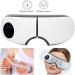 Eye Massager with Heat & Air Compression - USB Rechargeable Eye Therapy for Eye Strain Dark Circles and Better Sleep | International Shipping Available - Buy Online on GoSupps.com