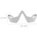 Solustic Eye Massage Device | Stress Reduction & Eye Care Tool | White Plastic Massager - Buy Online on GoSupps.com