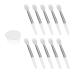 FRCOLOR Silicone Lip Brush Set - 4 Pcs Exfoliating Lip Scrub & Balm Applicator - White Lip Gloss Makeup Tools for Travel - Buy Online on GoSupps.com