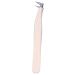 Eyelash Applicator Tweezers Eyelash Tweezers Narrow Curved Tip Stainless Steel Precise Easy to Use Lightweight for Home