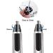 USB Rechargeable Nose Hair Trimmer - Professional Painless Ear & Nose Hair Clippers for Women & Men | Easy to Use & Clean - Buy Online on GoSupps.com