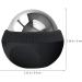 Buy Minkissy 304 Stainless Steel Ice Massage Ball - Removable Cold Compress for Muscle Relief | Metal Massage Tools & Rollball Massager (Black) - Buy Online on GoSupps.com