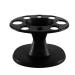 Hair Brush Holder Organizer 5.6x8.4inch Round Hair Brush Holder with 8 Holes Comb Stand Rack Cosmetic Brush Rack for Salon Home