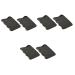 6 pieces Shabbar Face massage tools Body massage tools Square Tool Rose facial tool Massage-Pat scratch massage tool face body 9.5x5.8x0.3cmx3pcs Schwarzx3st