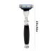 Union Razors SS3RZ Razor with Black Wood Handle - Premium Quality Shaving Solution 1 Count - Perfect for a Smooth Shave - Buy Online on GoSupps.com