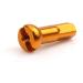 40pcs 14G 6 * 14mm Gold Steel Bicycle Spoke Nipples | Mountain Bike Spoke Caps - Buy Online on GoSupps.com