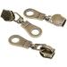 5 Yards Metallic Nylon Coil Zippers with Antique Brass Teeth and Pulls Sliders - DIY Sewing Crafts - SHUNLI Antique Brass-Black - Buy Online on GoSupps.com