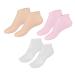 HAPINARY Female Socks 3 Pairs Moisturizing Socks Heel Socks Foot Socks Spa Socks Lotion Socks Cracked Heel Repair Spa Gel Socks Foot Care Non Socks Silicone Socks Ordinary Sebs Miss