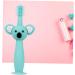 Alasum Baby Training Brush | Toddler Toothbrush with Silicone Teether & Soft Bristles Perfect for Early Dental Care - Buy Online on GoSupps.com
