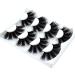 Shop NEW 4 Pairs 3D Mink Eyelashes - Fluffy Criss-Cross Handmade Makeup Tools | 25-30mm Lashes - Buy Online on GoSupps.com