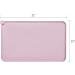 Audwud Silicone Waterproof Pet Feeding Mat - Anti-Slip Dog & Cat Bowl Mat 53x38 cm - Peach Pink - Buy Online on GoSupps.com