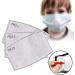 100pcs PM2.5 Activated Carbon Filters for Kids Masks | 5 Layer Dustproof & Breathable Inserts - Buy Online on GoSupps.com